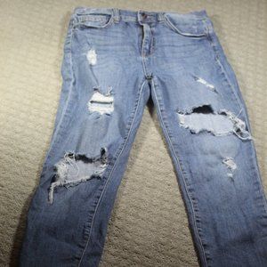 Sneak Peek Size 9 Destroyed Blue Jeans